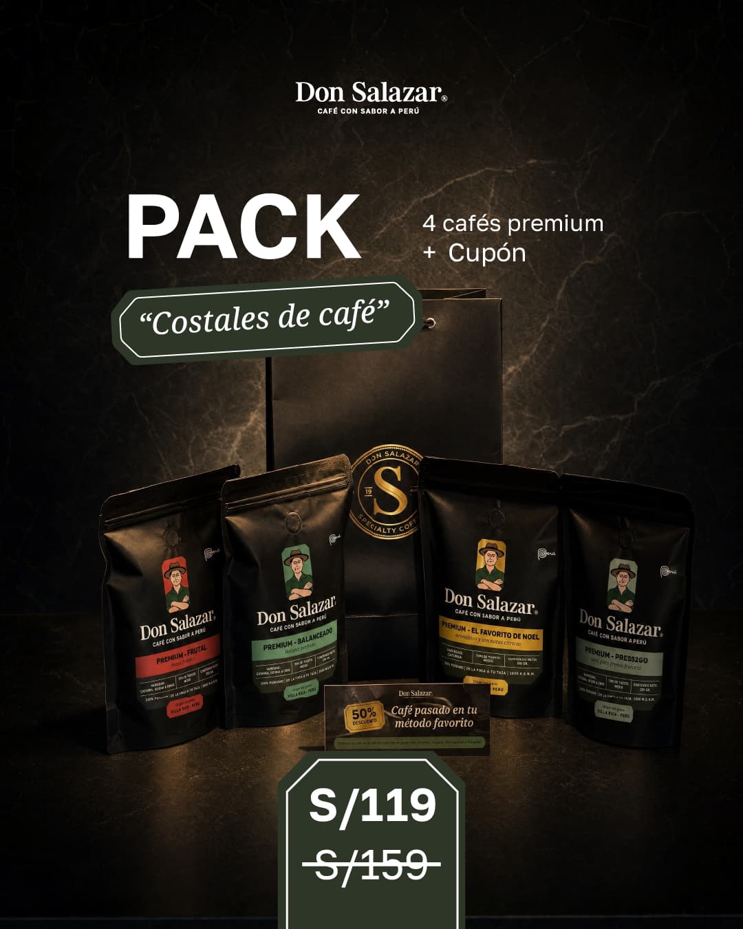 Pack "Costales de Café"